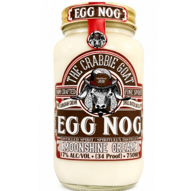Crabbie Goat Eggnog Moonshine Cls